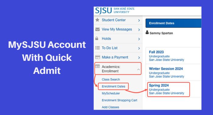 MySJSU Quick Admit